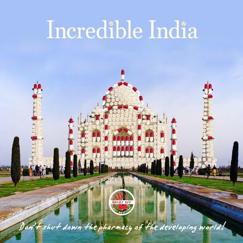 Incredible India Taj Mahal graphic Incredible India Taj Mahal graphic