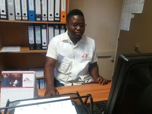 MSF Clinical Psychologist: Emmerson Gono in Harare, Zimbabwe. MSF Clinical Psychologist: Emmerson Gono in Harare, Zimbabwe.