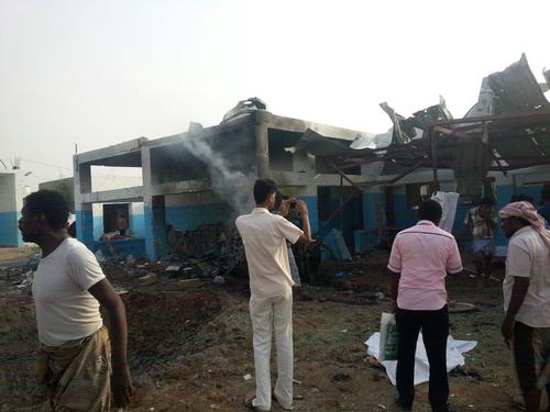 Airstrike hits Abs hospital in Hajjah Airstrike hits Abs hospital in Hajjah