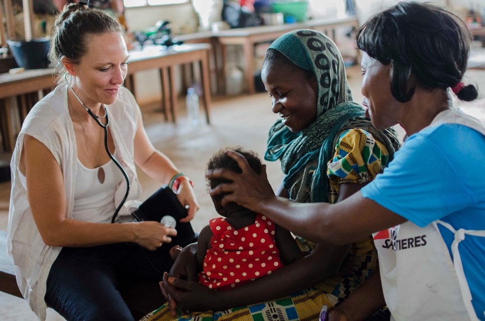 Ve Středoafrické republice podporujeme dětské oddělení a jednotku pro léčbu podvýživy v nemocnici v Berberati.