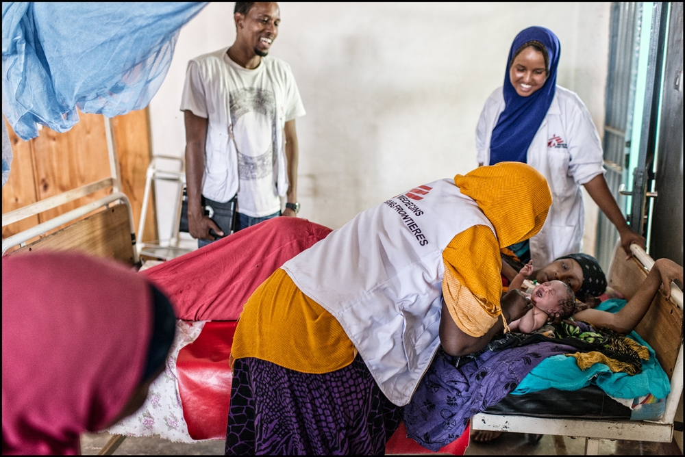 Mateřské oddělení zdravotnického střediska Dolo Ado v Etiopii.
