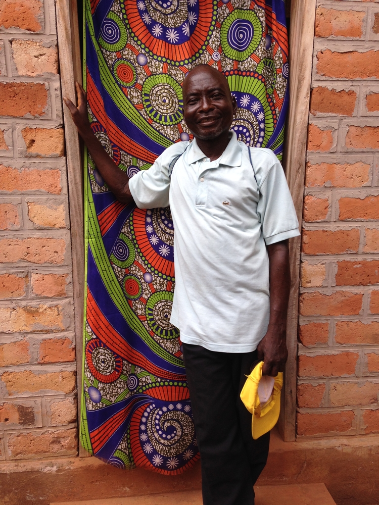 Jean-Pièrre, a Patient at MSF's HIV project in Zemio, a town in the far southeast of CAR.