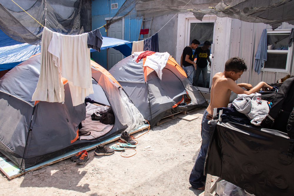 Since the implementation of The Migration Protection Protocol in Matamoros, Tamaulipas, MSF has seen around 100 people re-entry the country daily, in a city with no capacity to receive this population. Asylum seekers are forced to sleep in tents establish