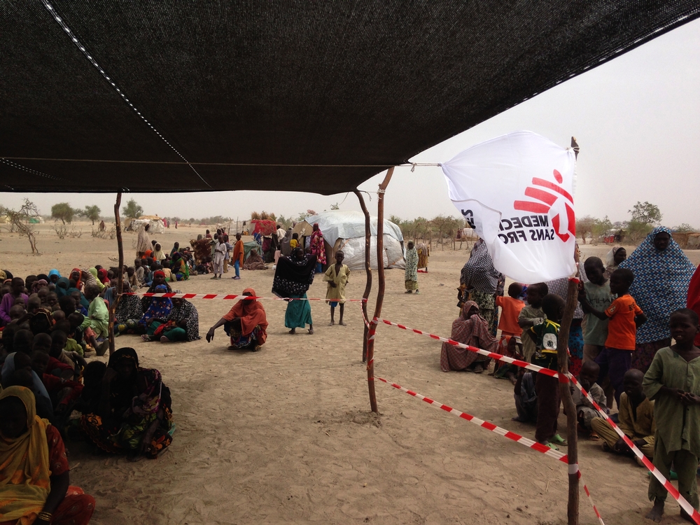 Tábor Yebbi ve měste Bosso v regionu Diffa na jihovýchodě Nigeru.