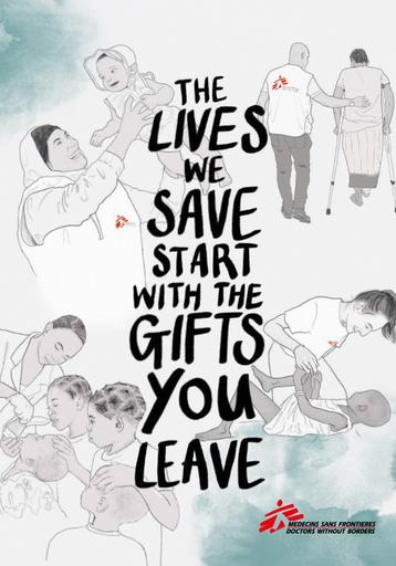 MSF UK legacy leaflet cover